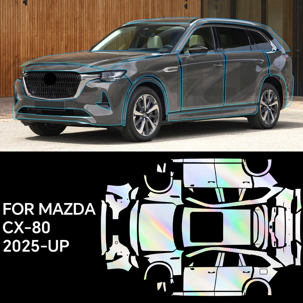 9 мил ТПУ для Mazda CX80 2025-UP, защитная пленка для автомобильной краски, наклейка на кузов, защита от царапин, прозрачный PPF, автомобильные аксессуары
9 мил ТПУ для Mazda CX80 2025-UP, защитная пленка для автомобильной краски, наклейка на кузов, защита от царапин, прозрачный PPF, автомобильные аксессуары