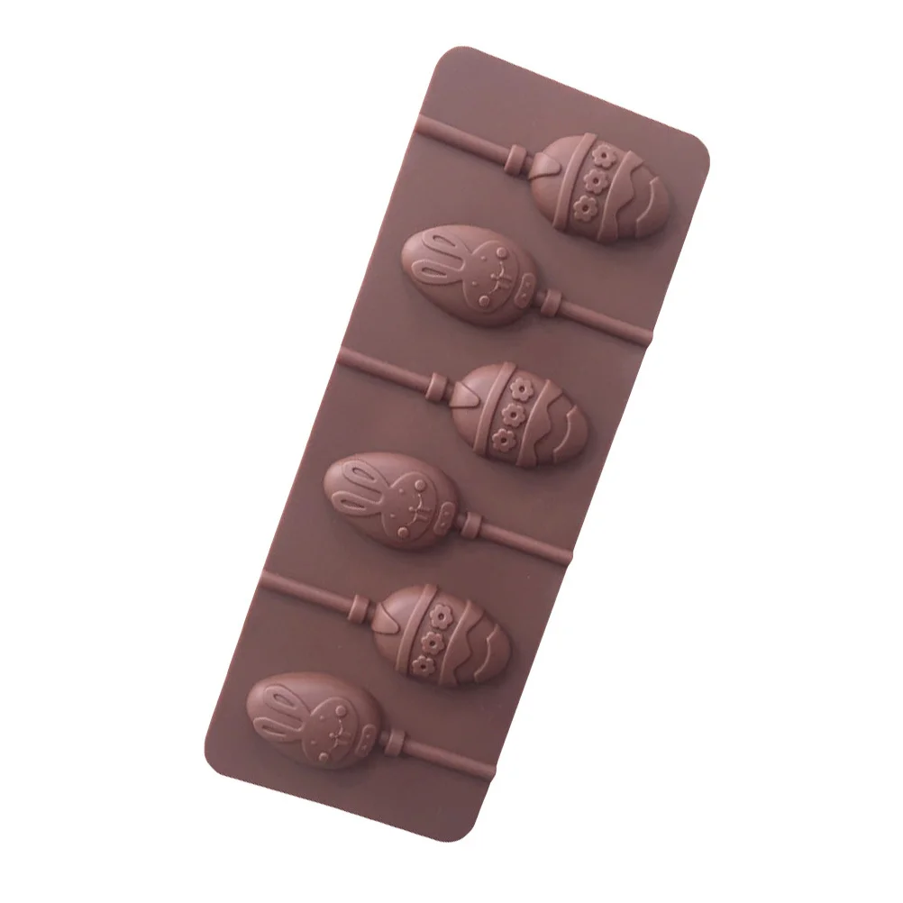 6 Grids Easter Rabbit Lollipop Mold Silicone Chocolate DIY Baking Tool for Candy Cookies Gelatin Microwave Freezer Safe
6 Grids Easter Rabbit Lollipop Mold Silicone Chocolate DIY Baking Tool for Candy Cookies Gelatin Microwave Freezer Safe