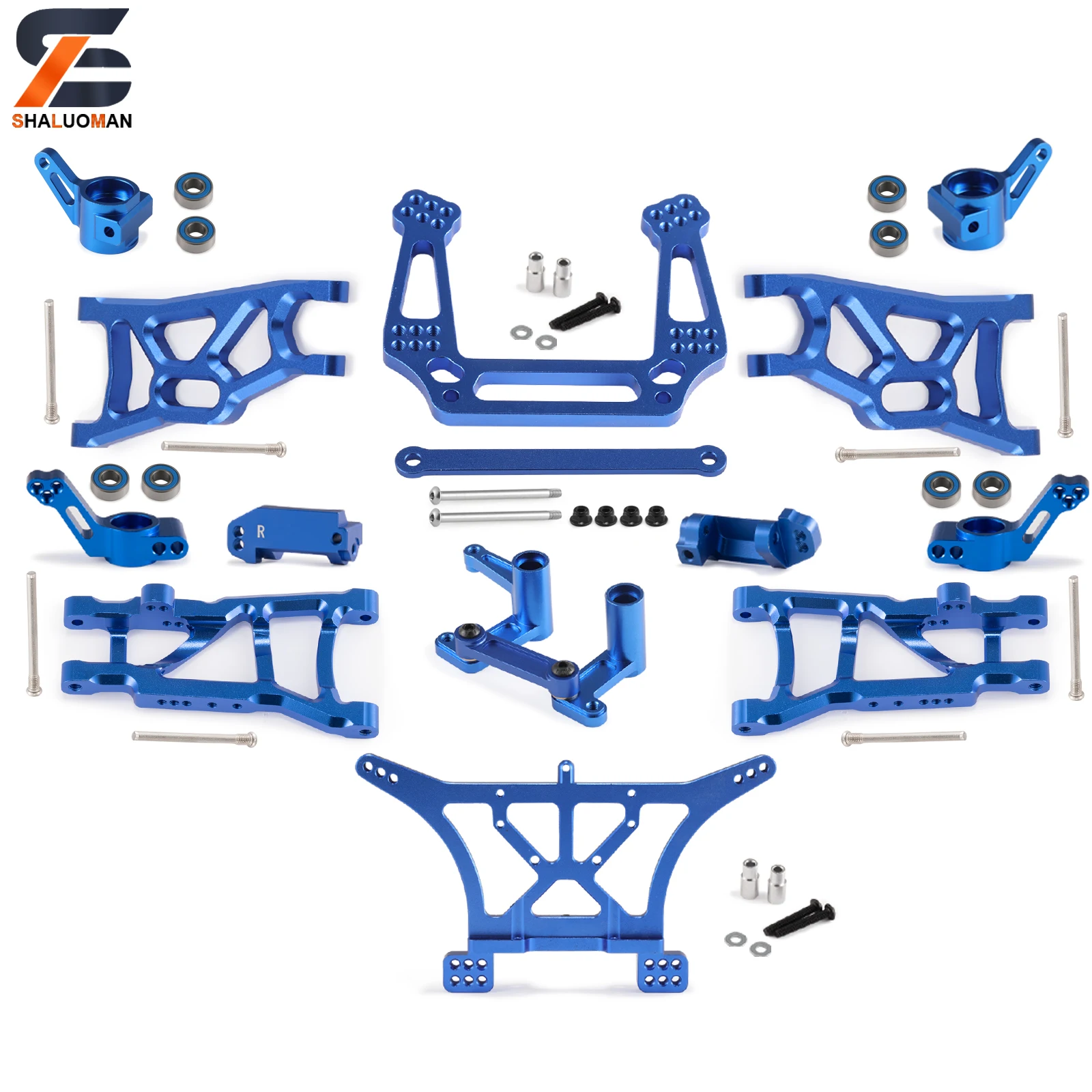 1Set Suspension Arm Steering Block C Seat Rear Stub Axle Parts Kit for 1/10 Traxxas 2WD Slash Rustler Stampede Parts
1Set Suspension Arm Steering Block C Seat Rear Stub Axle Parts Kit for 1/10 Traxxas 2WD Slash Rustler Stampede Parts