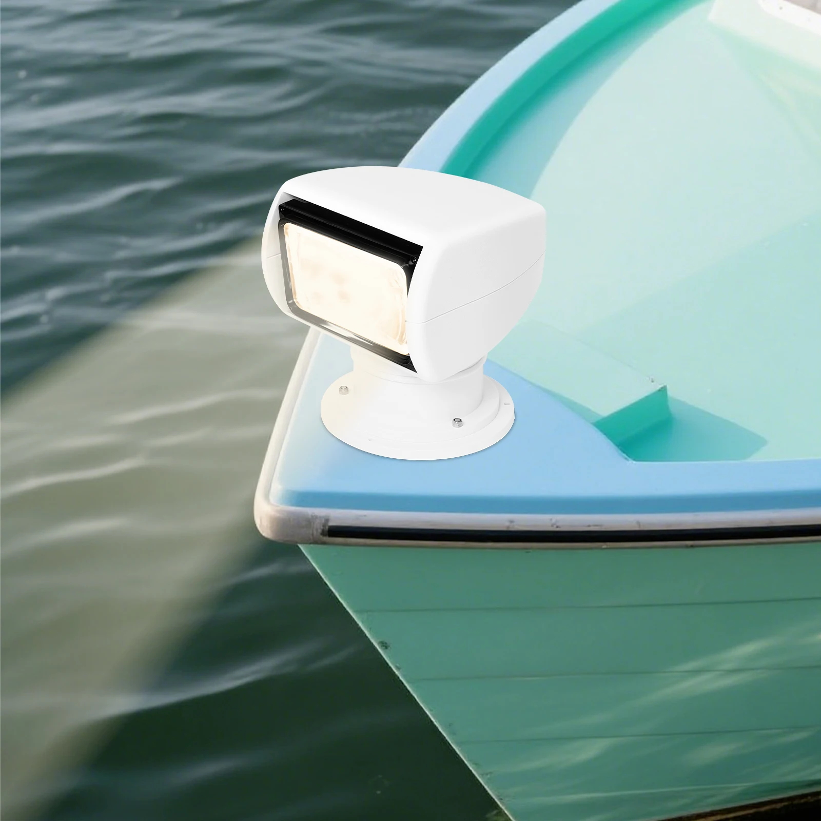 DC 12V Remote Control Boat Search Light 3200K Color Temperature Waterproof 800m for Yachts, Fishing Boats, Coast Guards, Trucks
DC 12V Remote Control Boat Search Light 3200K Color Temperature Waterproof 800m for Yachts, Fishing Boats, Coast Guards, Trucks