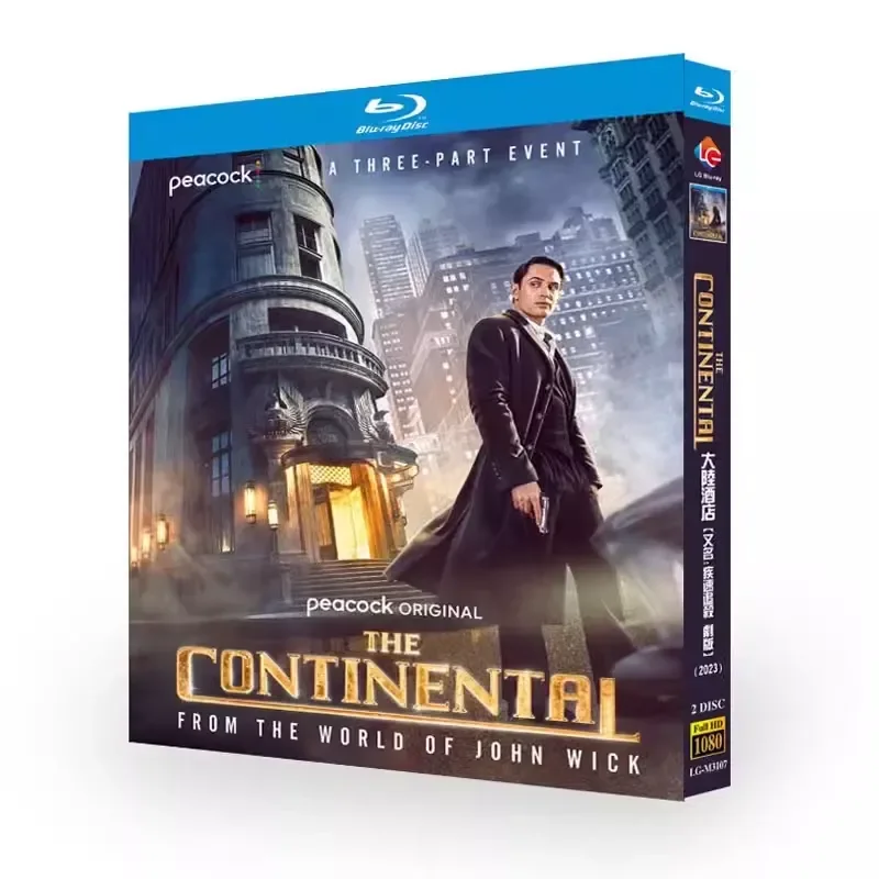 BD Blu-ray High Definition American Drama The Continental Hotel The Continental 2-Disc Box Set
BD Blu-ray High Definition American Drama The Continental Hotel The Continental 2-Disc Box Set