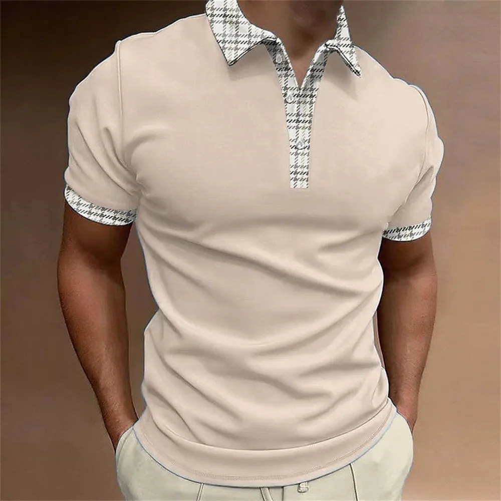 New Fashion Men's Polo Shirt 3D Solid Color Printed Loose Shirt Men Clothing Summer Casual Short Sleeved Daily Street Tops
New Fashion Men's Polo Shirt 3D Solid Color Printed Loose Shirt Men Clothing Summer Casual Short Sleeved Daily Street Tops