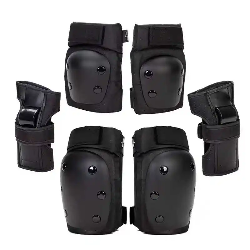 6PCS Knee Pads Elbow Pads Wrist Guards Set for Inline Skating, Skateboarding, Roller Derby, Ride, and Rollerblading.
6PCS Knee Pads Elbow Pads Wrist Guards Set for Inline Skating, Skateboarding, Roller Derby, Ride, and Rollerblading.