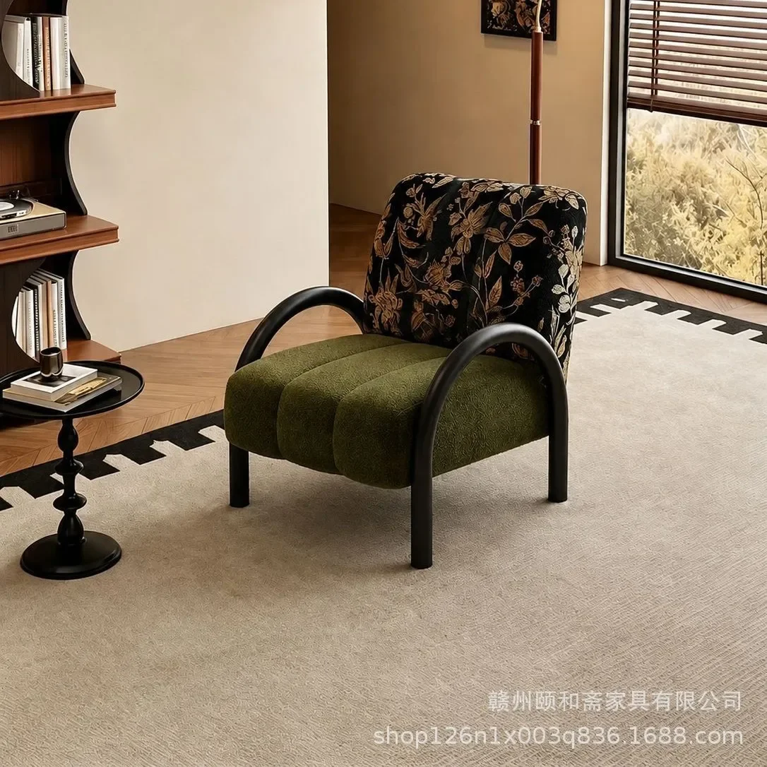 DSA single sofa chair antique lazy leisure chair B & B small apartment living room balcony rainbow sofa chair
DSA single sofa chair antique lazy leisure chair B & B small apartment living room balcony rainbow sofa chair