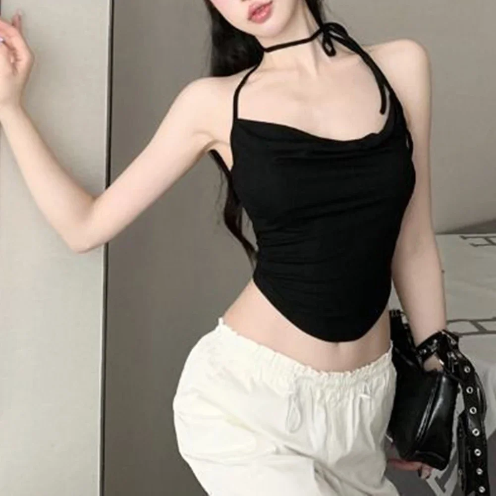 Daily Casual Wear Hanging Neck Vest Casual Summer Tank For Women Casual Sleeveless Top O Neck Design Polyester Fabric
Daily Casual Wear Hanging Neck Vest Casual Summer Tank For Women Casual Sleeveless Top O Neck Design Polyester Fabric