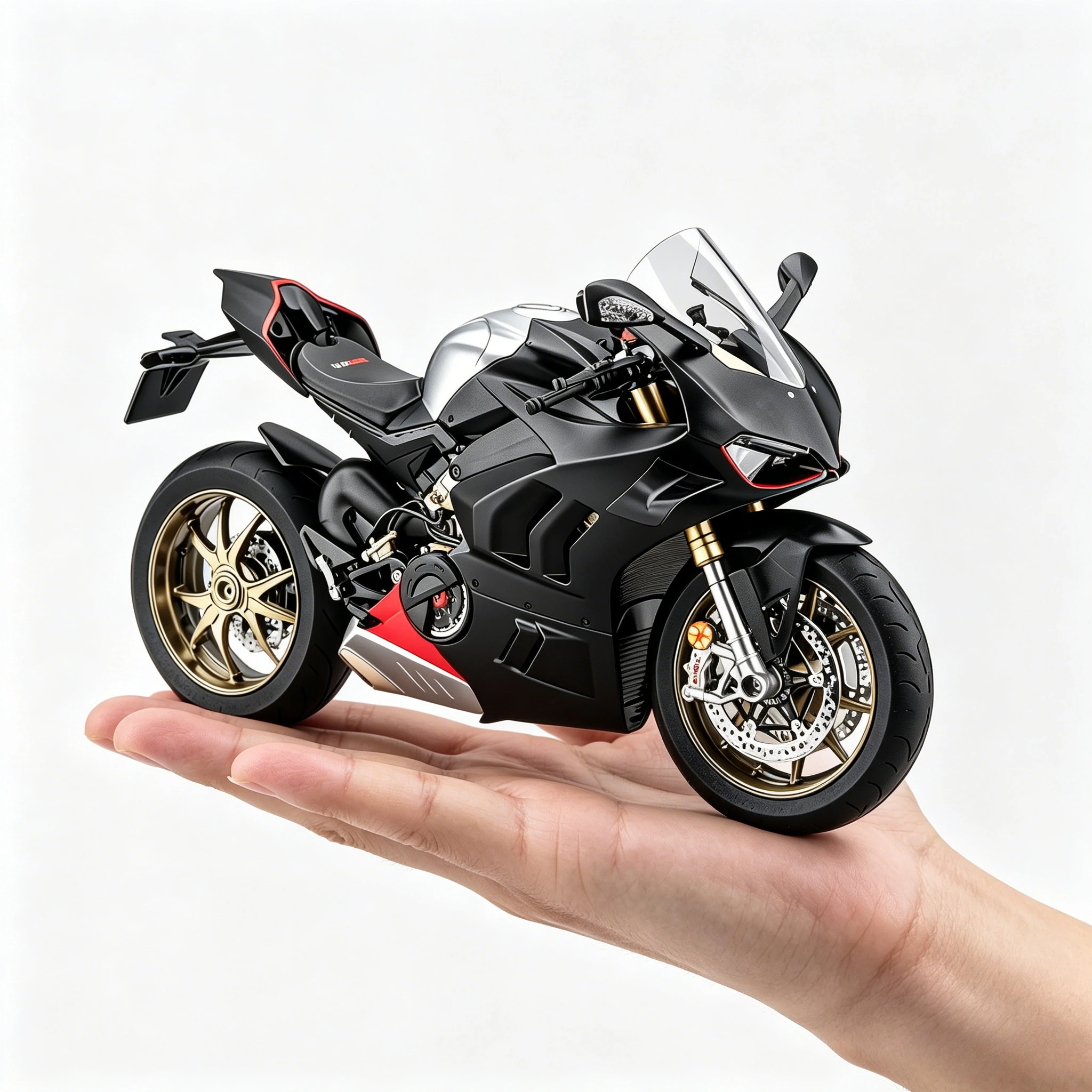 1:6 V4R remote control alloy motorcycle light spray remote control large scale replica motorcycle fan collection ornaments
1:6 V4R remote control alloy motorcycle light spray remote control large scale replica motorcycle fan collection ornaments