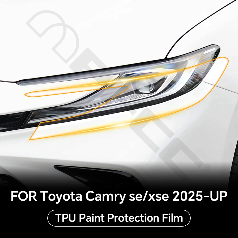 Headlight Rearview B Pillars Anti-scratch TPU Protection Film For Toyota Camry SE XSE 2025-UP Pre-cut Clear PPF Resistant Cover
Headlight Rearview B Pillars Anti-scratch TPU Protection Film For Toyota Camry SE XSE 2025-UP Pre-cut Clear PPF Resistant Cover