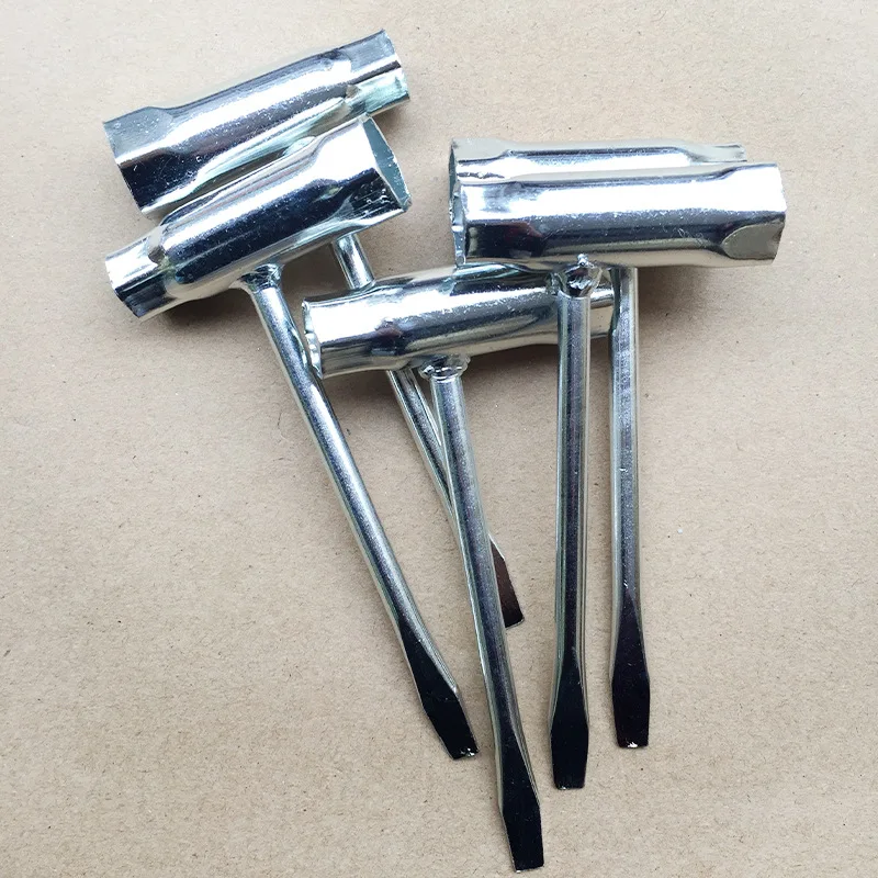 Spark Plug Socket Wrench 13mm & 19mm Stainless Steel Spanner for Gasoline Chainsaw and Brush Cutter
Spark Plug Socket Wrench 13mm & 19mm Stainless Steel Spanner for Gasoline Chainsaw and Brush Cutter
