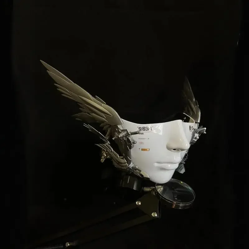Mechanical Ji Cyberpunk Gundam Modified Half Face Trend Mask MG Freedom 2.0 Concert Electronic Music Festival Support
Mechanical Ji Cyberpunk Gundam Modified Half Face Trend Mask MG Freedom 2.0 Concert Electronic Music Festival Support