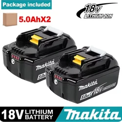 100% Original Makita 5.0Ah for Makita 18V Battery BL1830B BL1850B BL1850 BL1840 BL1860 BL1815 Replacement Lithium Battery 100% Original Makita 5.0Ah for Makita 18V Battery BL1830B BL1850B BL1850 BL1840 BL1860 BL1815 Replacement Lithium Battery