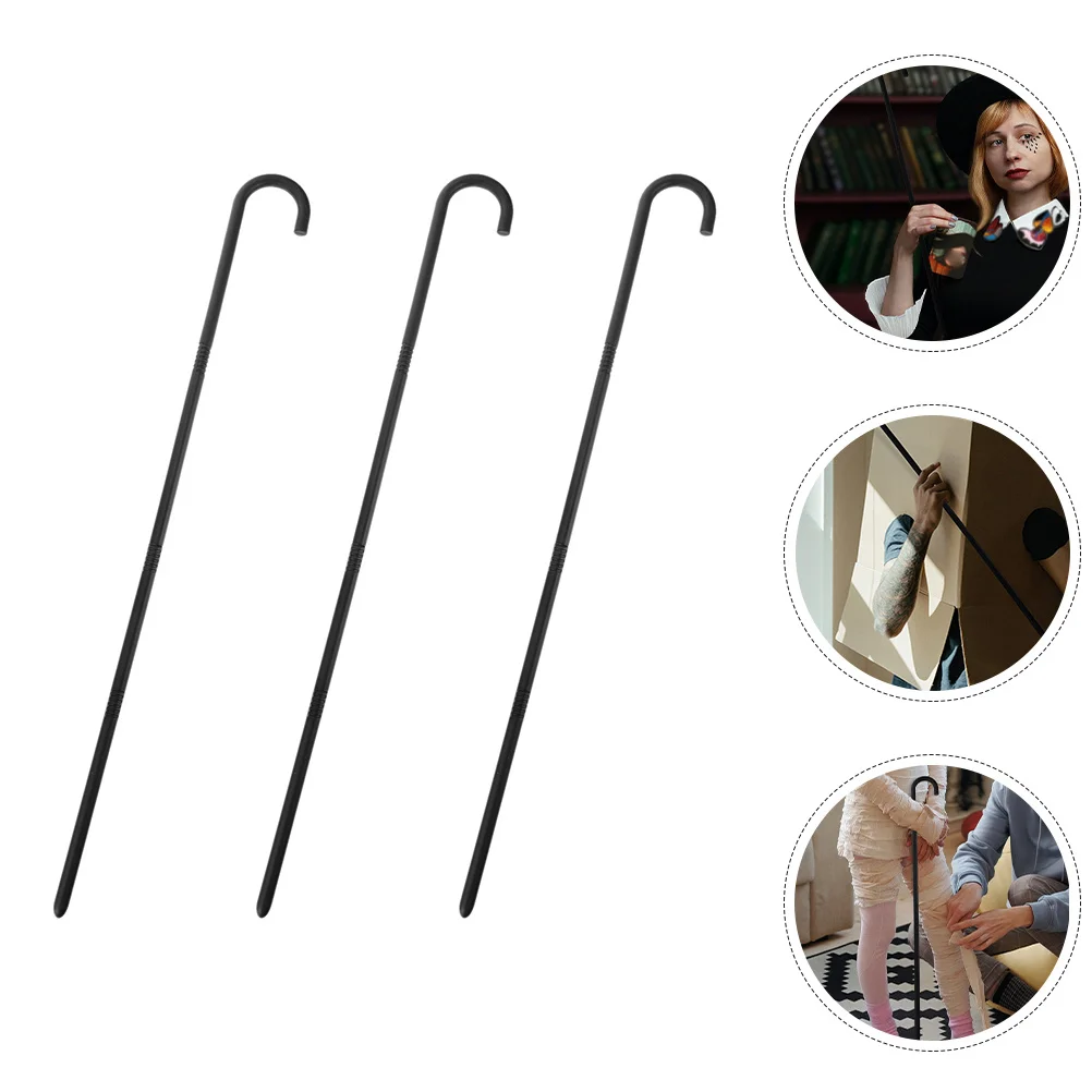 Shepherd Staff Prop Cane for Stage Cosplay Supplies Halloween Party Decoration Performance Dance Costume Accessory 3 Pcs Set
Shepherd Staff Prop Cane for Stage Cosplay Supplies Halloween Party Decoration Performance Dance Costume Accessory 3 Pcs Set
