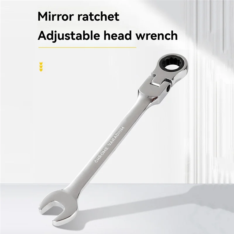 -A14E Movable-Head Dual-Purpose Open-Ended Ratchet Wrench Multi-Function Quick Shaking Wrench
-A14E Movable-Head Dual-Purpose Open-Ended Ratchet Wrench Multi-Function Quick Shaking Wrench