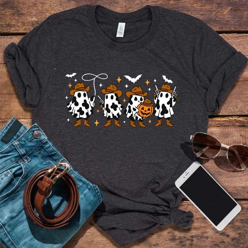 Ghost T-Shirt Halloween Shirt Cute Ghost Tee Halloween Party Tops Spooky Fall Tshirt Country Girl Gift L
Ghost T-Shirt Halloween Shirt Cute Ghost Tee Halloween Party Tops Spooky Fall Tshirt Country Girl Gift L