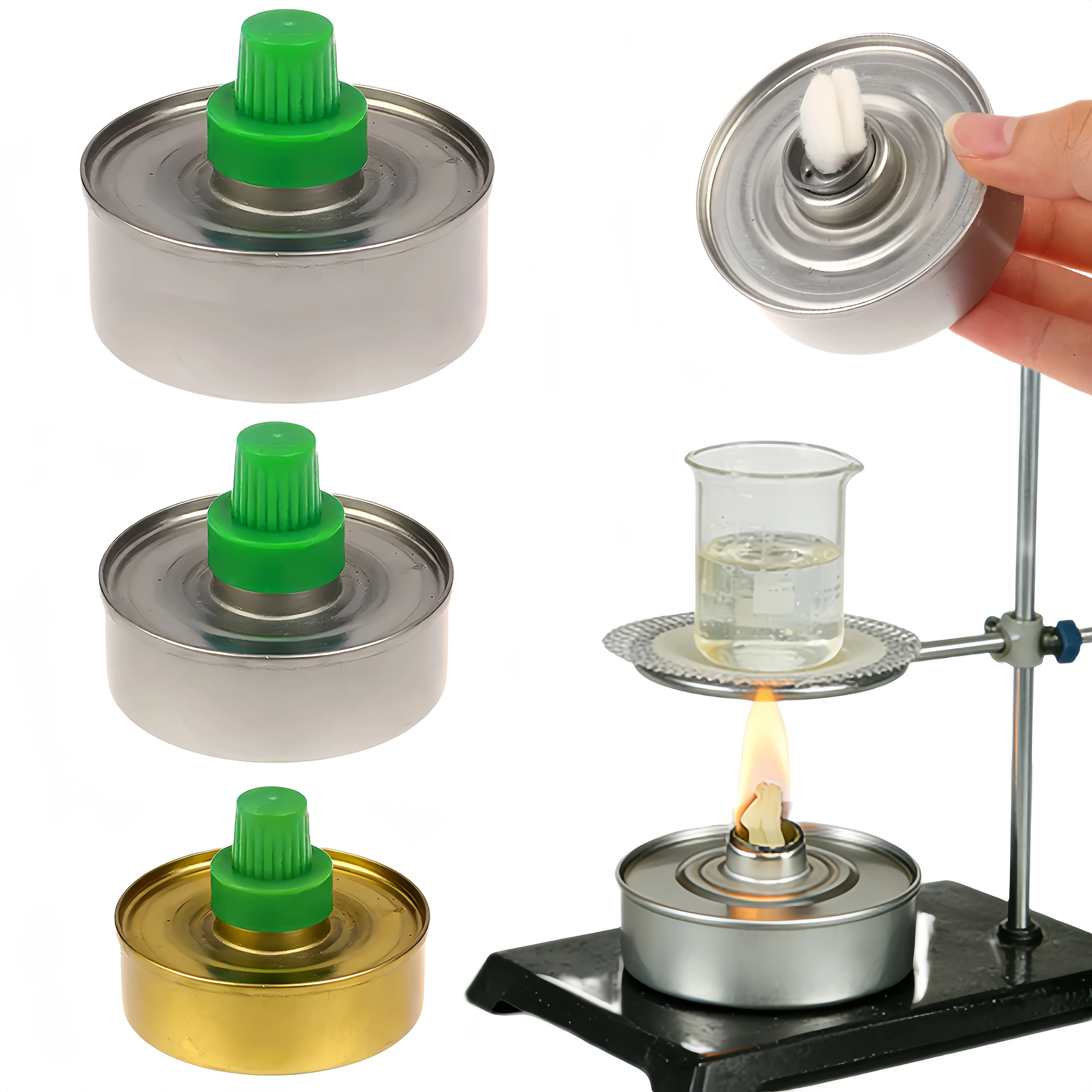 1 Portable Metal Heating Device (Alcohol-Free), Laboratory Heating Equipment, Outdoor Camping, Outdoor Survival Tools, DIY Tools, Heating Liquid Stove (20Ml/50Ml/80Ml) Empty Bottle Without Alcohol, Laboratory Equipment, Heating, Distillation, and Other To
1 Portable Metal Heating Device (Alcohol-Free), Laboratory Heating Equipment, Outdoor Camping, Outdoor Survival Tools, DIY Tools, Heating Liquid Stove (20Ml/50Ml/80Ml) Empty Bottle Without Alcohol, Laboratory Equipment, Heating, Distillation, and Other To
