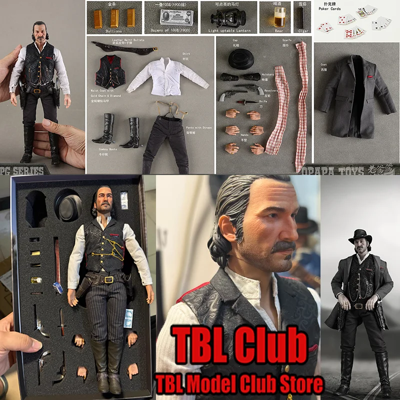OPAPATOYS 1/6 Scale Refined Western Gangster Style Idealistic Leader 12-inch Full Set Action Figure Soldier Number PG202508
OPAPATOYS 1/6 Scale Refined Western Gangster Style Idealistic Leader 12-inch Full Set Action Figure Soldier Number PG202508