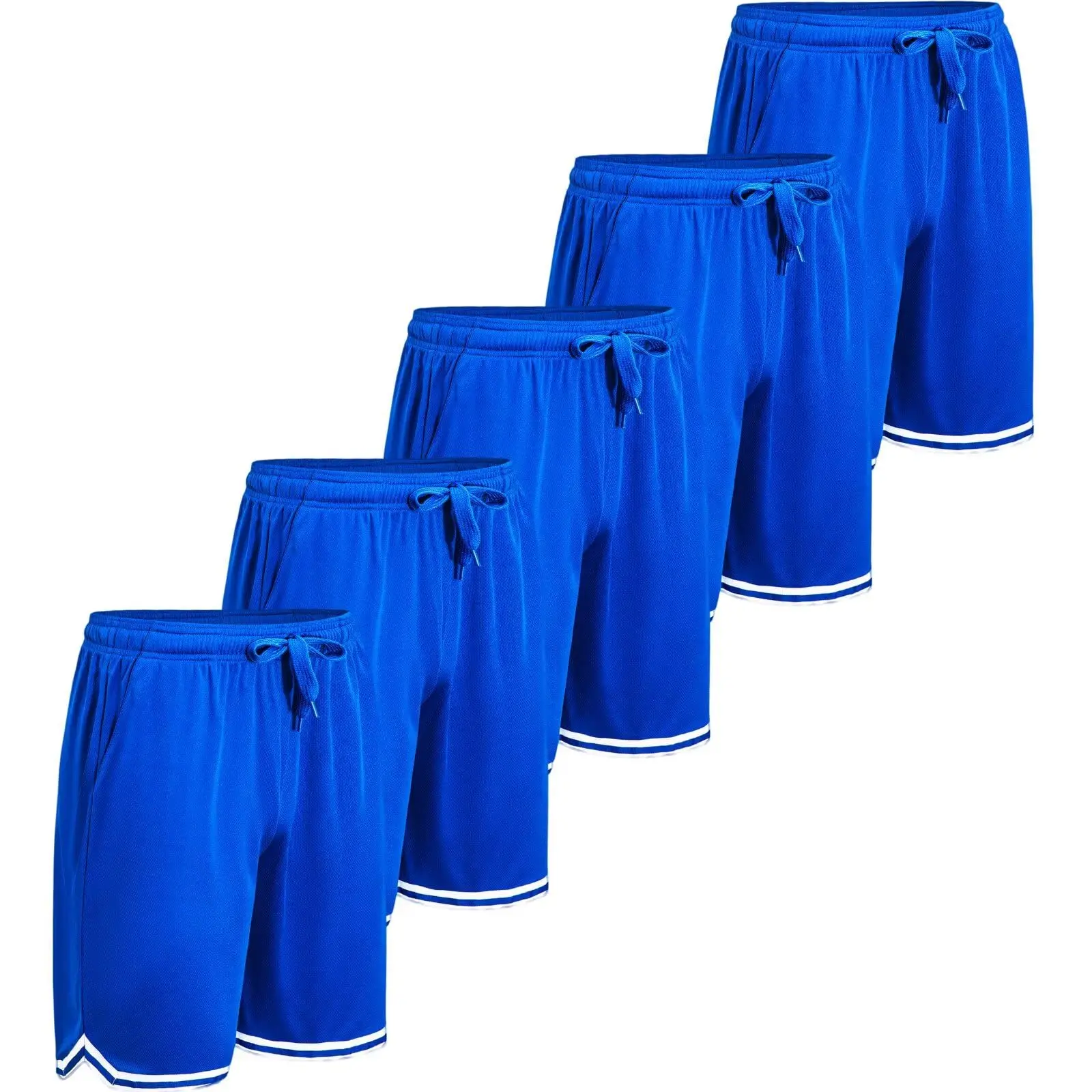 5Pack Men's Basketball Shorts Running Athletic Workout Shorts Breathable Gym Shorts with Pockets Quick Dry and Loose Fit
5Pack Men's Basketball Shorts Running Athletic Workout Shorts Breathable Gym Shorts with Pockets Quick Dry and Loose Fit
