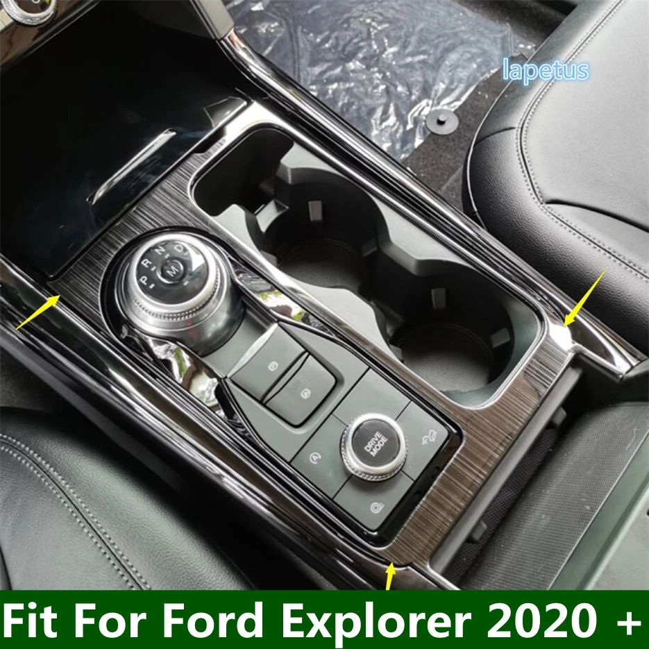 Transmission Gear Shift Panel Water Cup Holder Frame Cover Trim LHD Fit For Ford Explorer 2020 - 2022 Modification Accessories
Transmission Gear Shift Panel Water Cup Holder Frame Cover Trim LHD Fit For Ford Explorer 2020 - 2022 Modification Accessories