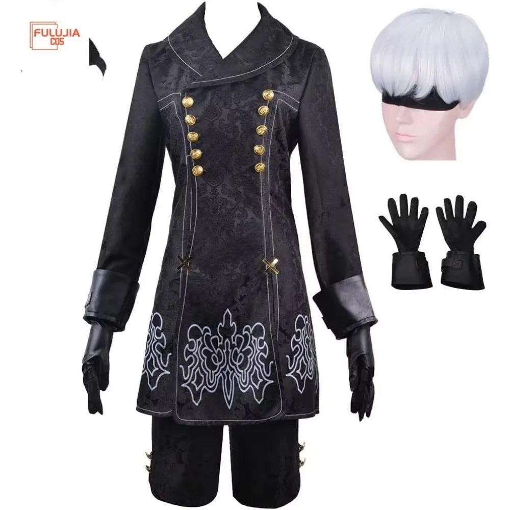 Yorha 9s Cosplay Costume Outfit Black Dress Full Set Fancy Party Halloween
Yorha 9s Cosplay Costume Outfit Black Dress Full Set Fancy Party Halloween