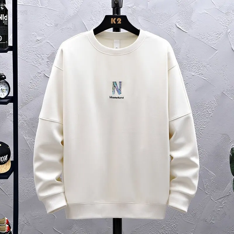 2025 autumn new men's high-quality fashionable round neck printed sweatshirt, Hong Kong style loose sweatshirt, hoodie
2025 autumn new men's high-quality fashionable round neck printed sweatshirt, Hong Kong style loose sweatshirt, hoodie