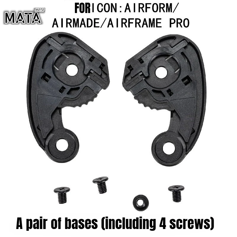 Suitable for AIRMADE/AIRFORM/AIR FRAME PRO Helmet Universal Base ICON Replacement Base IC04
Suitable for AIRMADE/AIRFORM/AIR FRAME PRO Helmet Universal Base ICON Replacement Base IC04