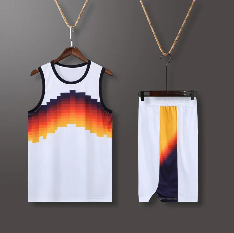 Sleeveless Basketball Jersey Sets Uniforms Kits For Men Children Boys Breathable Gym Training Sportwear Quick-Dry Custom Jersey
Sleeveless Basketball Jersey Sets Uniforms Kits For Men Children Boys Breathable Gym Training Sportwear Quick-Dry Custom Jersey