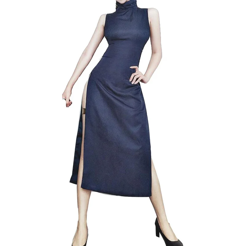 ❤️❤️❤️Poetic Walk Anime Cosplay Costumes Navy Blue Cheongsam Uniform Halloween Party Dress Outfit❤️⭐️❤️
❤️❤️❤️Poetic Walk Anime Cosplay Costumes Navy Blue Cheongsam Uniform Halloween Party Dress Outfit❤️⭐️❤️