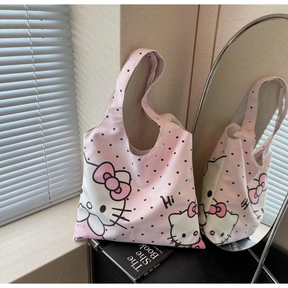 Miniso Cute Hellokitty Canva Handbag with A Soft and Lai Back Style for Commuting Featuring A Large Capacity Single Shoulder Bag
Miniso Cute Hellokitty Canva Handbag with A Soft and Lai Back Style for Commuting Featuring A Large Capacity Single Shoulder Bag