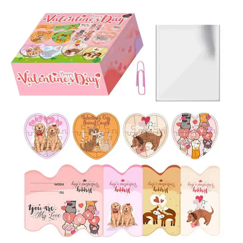 Valentines Day Puzzle For Kids Jigsaw Toy For Children Heart Shape Puzzle Early Education Puzzle For Parent-Child Interaction
Valentines Day Puzzle For Kids Jigsaw Toy For Children Heart Shape Puzzle Early Education Puzzle For Parent-Child Interaction