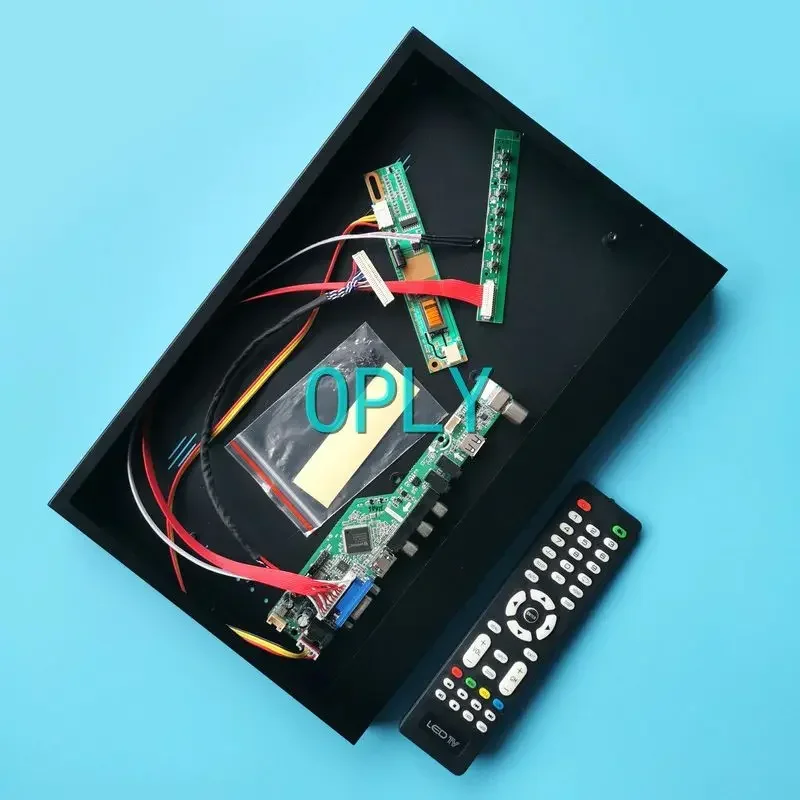 Metal Case+TV Analog Driver Board Fit LP141WX1-TLA1/TLB1/TLC1/TLE1 VGA USB HDMI-Compatible 1CCFL 1280*800 Kit 14.1" 30 Pin LVDS
Metal Case+TV Analog Driver Board Fit LP141WX1-TLA1/TLB1/TLC1/TLE1 VGA USB HDMI-Compatible 1CCFL 1280*800 Kit 14.1" 30 Pin LVDS