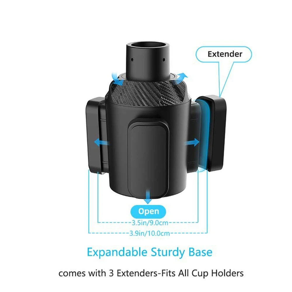 3 In 1 Car Cup Holder Expander Adapter 360 Rotating Insert Drinks Support Adjustable Base Car Cup Mount Beverage Bottle Bracket
3 In 1 Car Cup Holder Expander Adapter 360 Rotating Insert Drinks Support Adjustable Base Car Cup Mount Beverage Bottle Bracket
