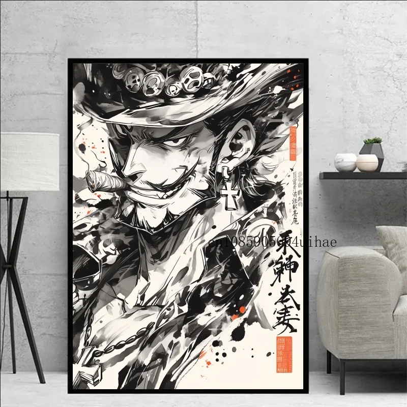 Hot-blooded Anime One Piece Luffy Zorro Watercolor Character Vintage Poster Suitable for Home Bedroom Decoration Canvas Painting
Hot-blooded Anime One Piece Luffy Zorro Watercolor Character Vintage Poster Suitable for Home Bedroom Decoration Canvas Painting
