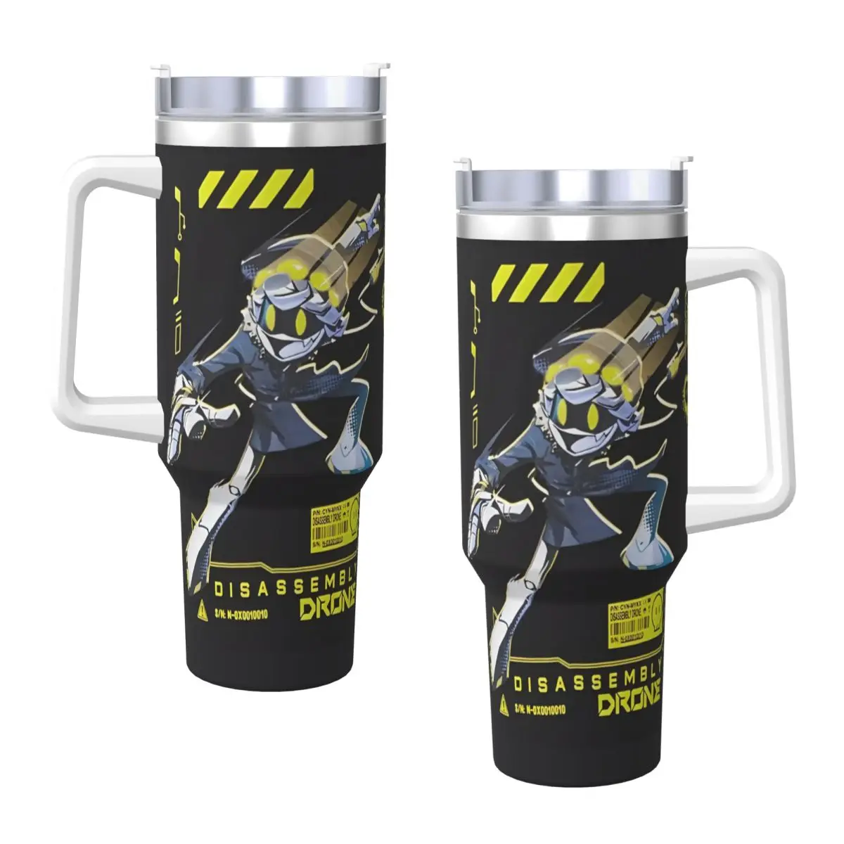 Murder Drones Stainless Steel Tumbler Travel Thermal Mug With Straws and Lid Large Capacity Mugs Cup Cold and Hot Water Bottle
Murder Drones Stainless Steel Tumbler Travel Thermal Mug With Straws and Lid Large Capacity Mugs Cup Cold and Hot Water Bottle