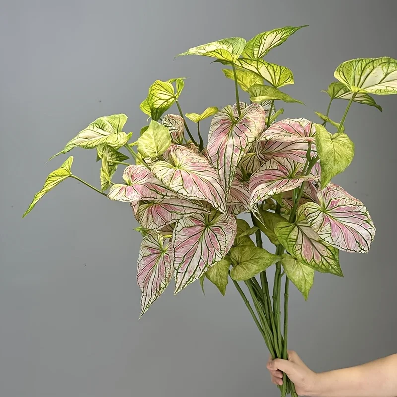 Tropical Artificial Anthurium Leaves Set of 2, Realistic Fake Green Plants for Home Office Hotel Table Decor, Perfect for Holiday And Festival for Home Decoration All Year Round
Tropical Artificial Anthurium Leaves Set of 2, Realistic Fake Green Plants for Home Office Hotel Table Decor, Perfect for Holiday And Festival for Home Decoration All Year Round