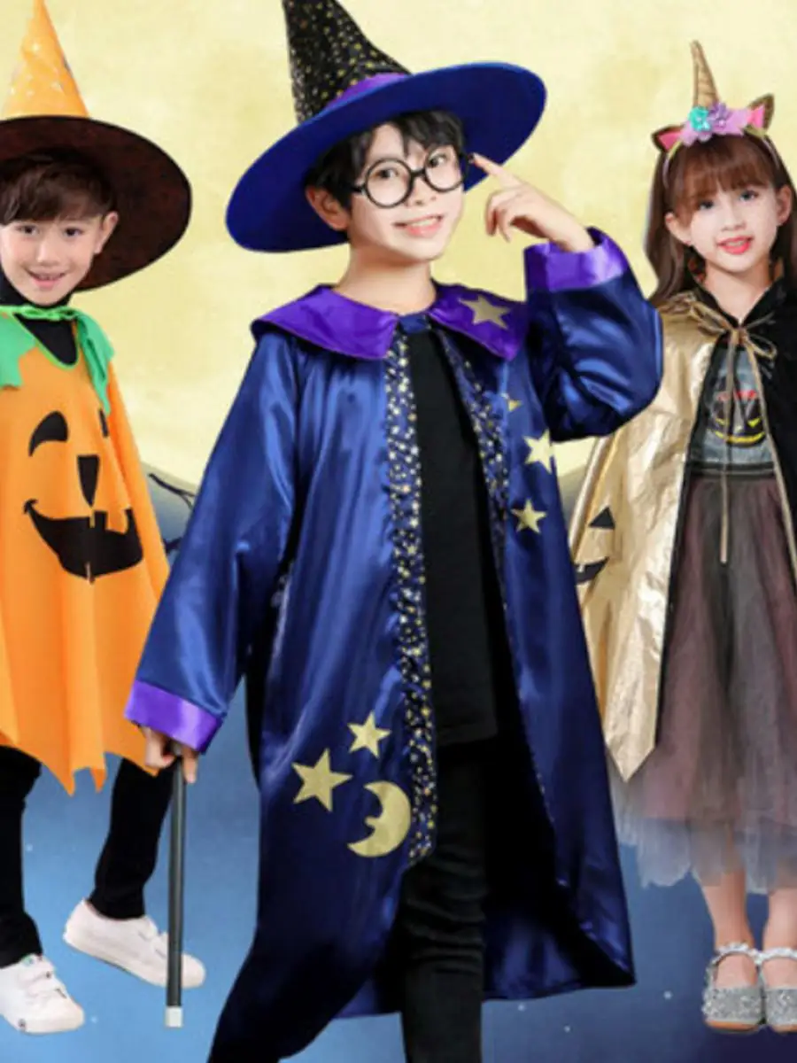 Halloween Children's Costume Girls' Pumpkin Skirt Coo Suit Boys' Robe Performance Costume Polyester Fiber
Halloween Children's Costume Girls' Pumpkin Skirt Coo Suit Boys' Robe Performance Costume Polyester Fiber