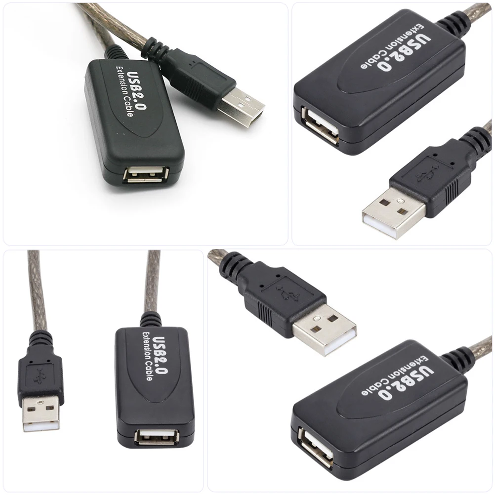 Высокоскоростной USB-удлинительный кабель 2.0 Удлинительный кабель 10 м ПВХ Передача данных 480 Мбит/с Усилитель сигнала Сетевой адаптер Компьютер
Высокоскоростной USB-удлинительный кабель 2.0 Удлинительный кабель 10 м ПВХ Передача данных 480 Мбит/с Усилитель сигнала Сетевой адаптер Компьютер
