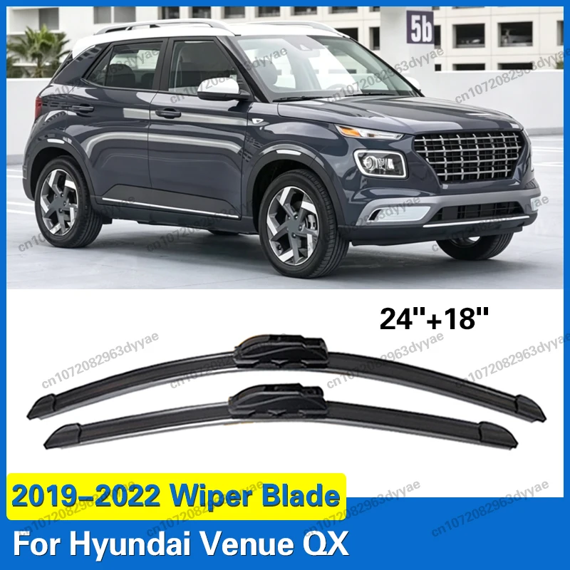 For Hyundai Venue QX 2019 2020 2021 2022 Wiper Front Wiper Blades Windshield Windscreen Window Brushes 24"+18"
For Hyundai Venue QX 2019 2020 2021 2022 Wiper Front Wiper Blades Windshield Windscreen Window Brushes 24"+18"