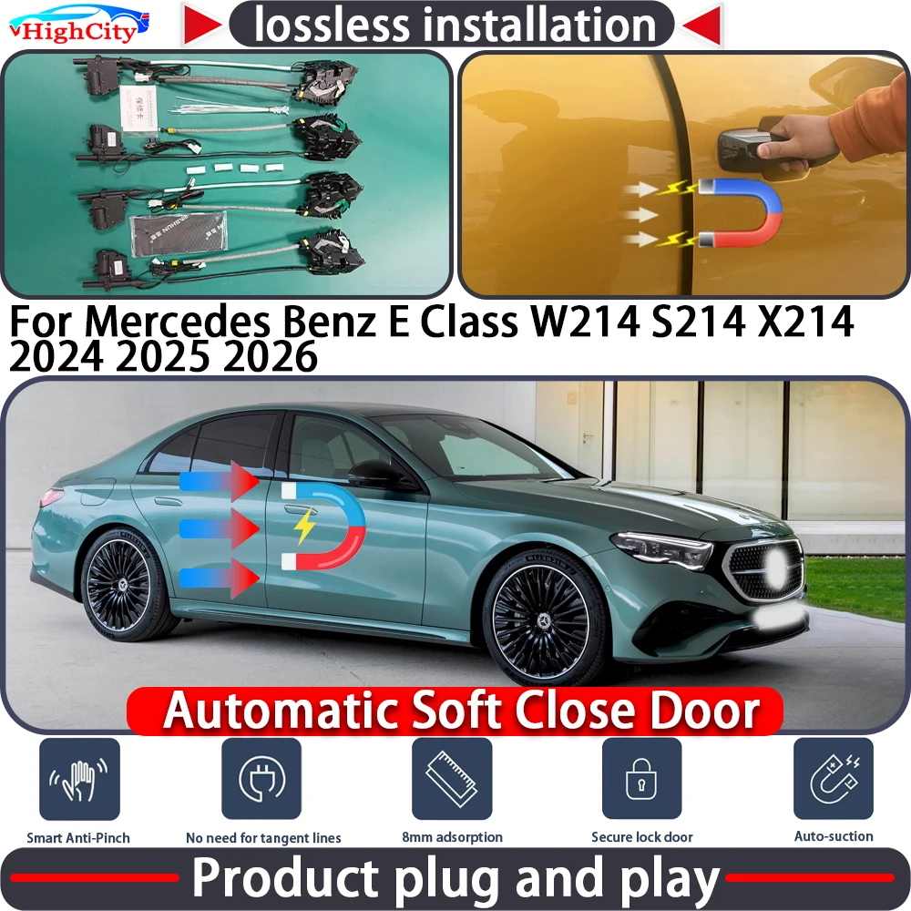 Electric Closing Door Lock Actuator for Mercedes Benz E Class W214 S214 X214 2024 2025 2026 Soft Close Power Latch System Auto
Electric Closing Door Lock Actuator for Mercedes Benz E Class W214 S214 X214 2024 2025 2026 Soft Close Power Latch System Auto
