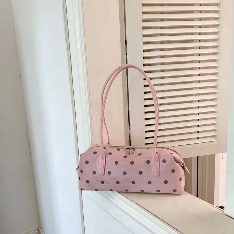 New Soft Polka Dot Handbag Cute Polka Dot Small Tote Bag For Women Niche Leather Polka Dot Shoulder Bag
New Soft Polka Dot Handbag Cute Polka Dot Small Tote Bag For Women Niche Leather Polka Dot Shoulder Bag