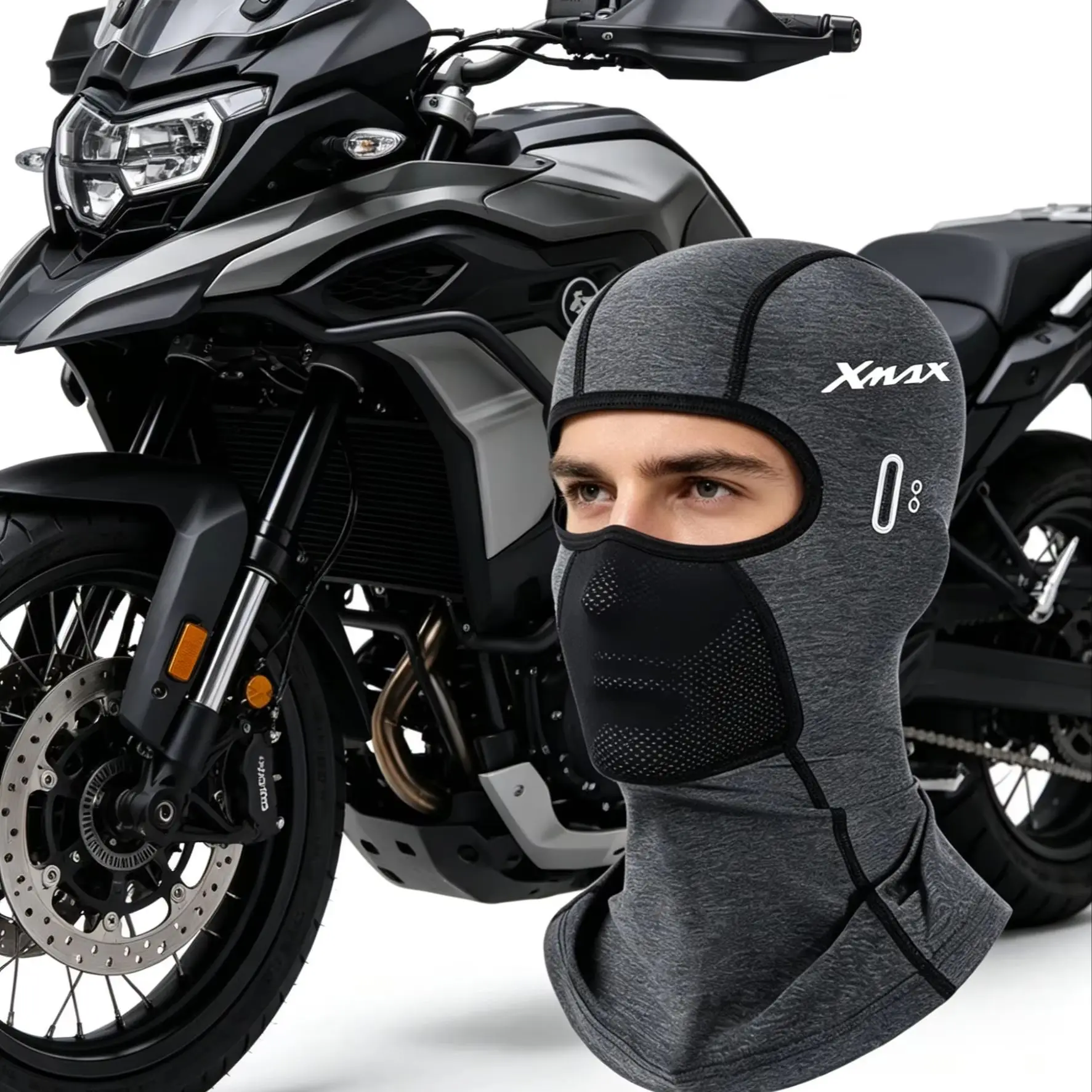 Winter Thermal Balaclava for YAMAHA TMAX XMAX Windproof Ski Mask Keep Warm Face Mask for TMAX 500-560 & XMAX 250 400
Winter Thermal Balaclava for YAMAHA TMAX XMAX Windproof Ski Mask Keep Warm Face Mask for TMAX 500-560 & XMAX 250 400