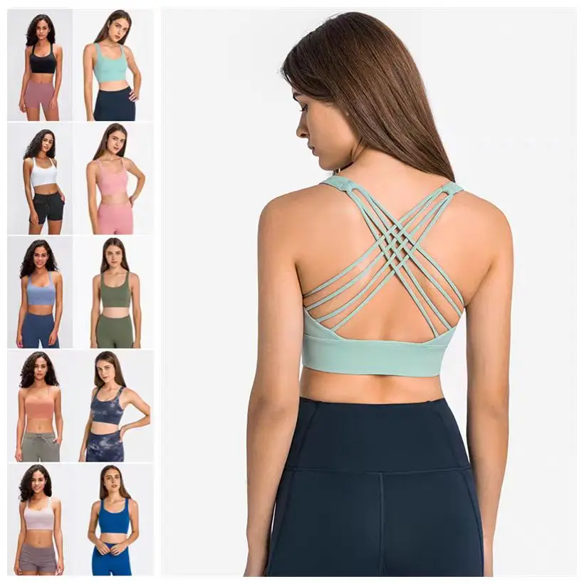 Lemon Women's Fitness Sports Bra Anti-Sweat Fitness Top Women Yoga Bra Shockproof Crop Top Cross Back Sport Bra Gym Workout Top
Lemon Women's Fitness Sports Bra Anti-Sweat Fitness Top Women Yoga Bra Shockproof Crop Top Cross Back Sport Bra Gym Workout Top