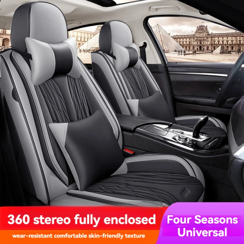 Universal All-around Car Seat Cover For Lincoln Aviator MKZ Mark LT MKC Continental MKX MKS Navigator Car Accessories Protector
Universal All-around Car Seat Cover For Lincoln Aviator MKZ Mark LT MKC Continental MKX MKS Navigator Car Accessories Protector