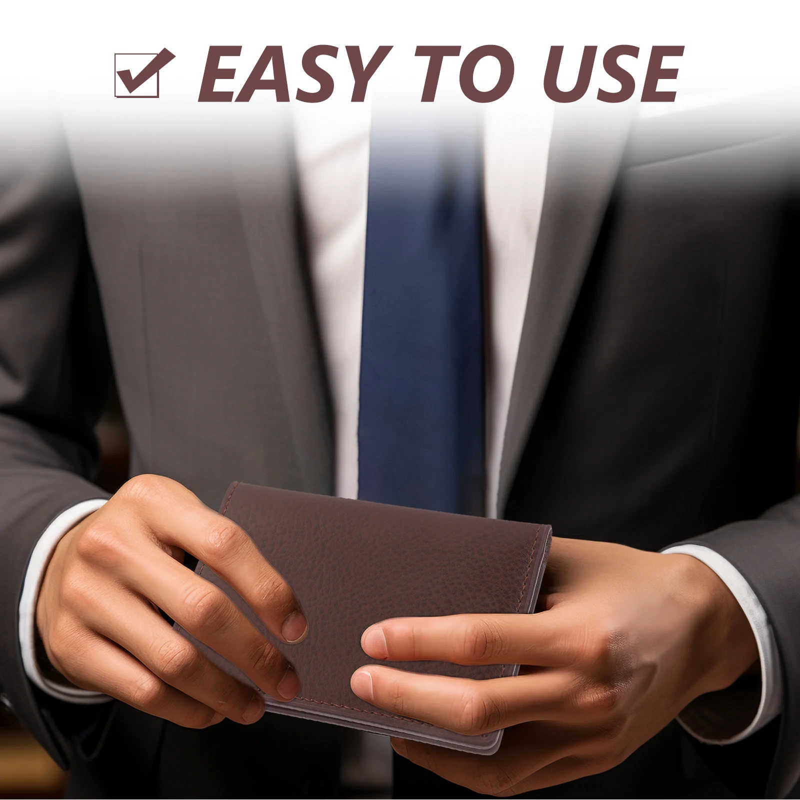 Business Cards Wallet Durable Lightweight Compact Design Portable Card Holder for Travel Office Home Use Business Cards Wallet
Business Cards Wallet Durable Lightweight Compact Design Portable Card Holder for Travel Office Home Use Business Cards Wallet