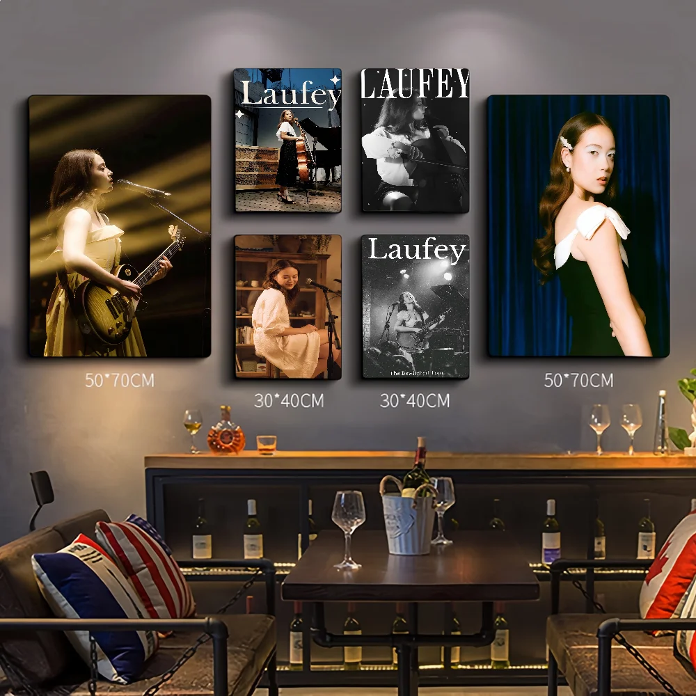 Jazz Singer L-Laufey Self-adhesive Art Poster Whitepaper Sticker DIY Room Bar Cafe Wall Decor
Jazz Singer L-Laufey Self-adhesive Art Poster Whitepaper Sticker DIY Room Bar Cafe Wall Decor