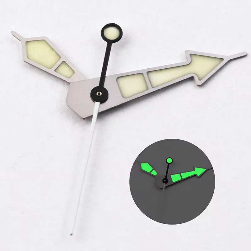 Watch Parts Brushed SBBN Tuna Watch Hand Green Luminous Suitable For NH35/36 Automatic Movement
Watch Parts Brushed SBBN Tuna Watch Hand Green Luminous Suitable For NH35/36 Automatic Movement