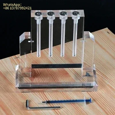 Automobile Oil Comparator Can Flip Acrylic Glass Demonstration Rack Oil Viscosity Testing Tool Comparator
Automobile Oil Comparator Can Flip Acrylic Glass Demonstration Rack Oil Viscosity Testing Tool Comparator