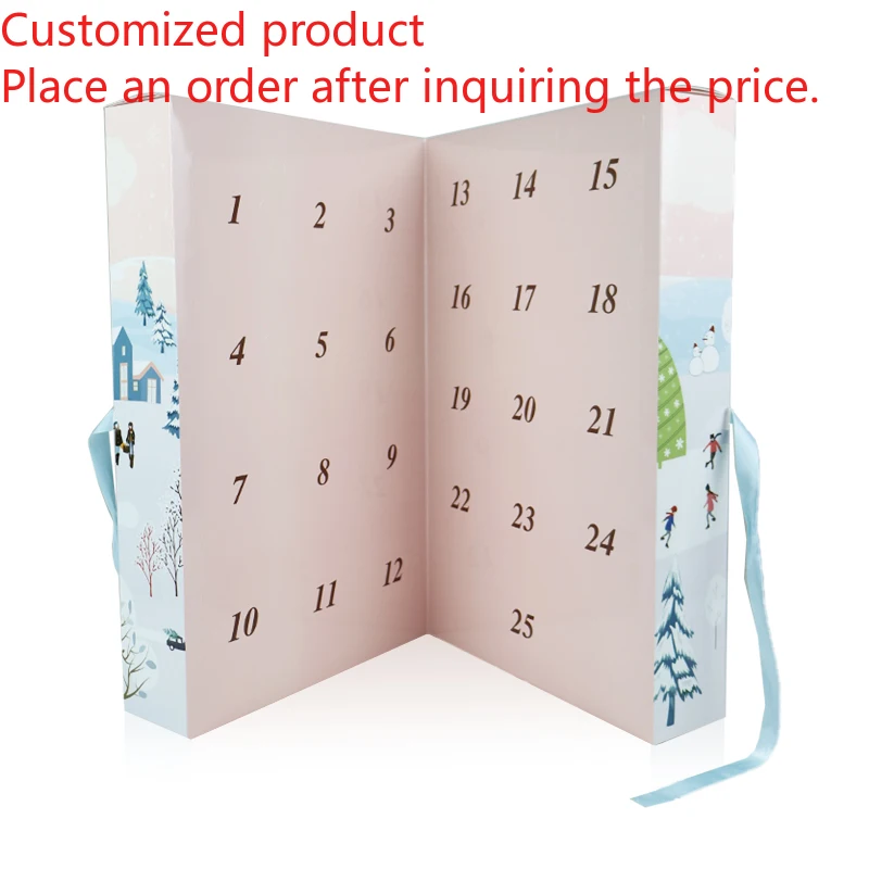 Customization.Factory-direct Sale Double-door Magnetic Makeup Advent Calendar Box Customization Advent Calendar Boxes 25 Days
Customization.Factory-direct Sale Double-door Magnetic Makeup Advent Calendar Box Customization Advent Calendar Boxes 25 Days