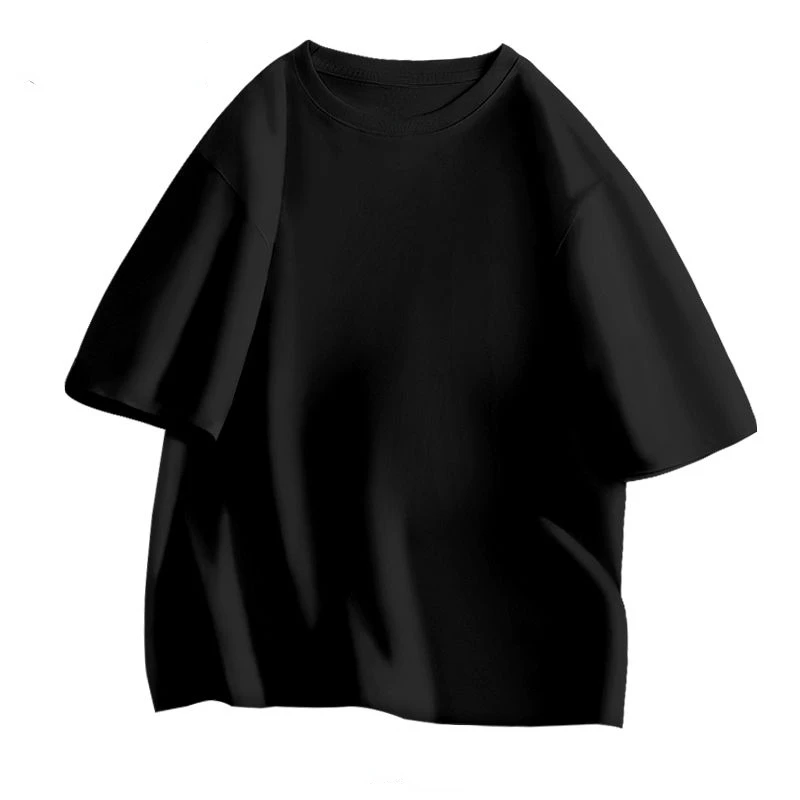 Summer Cotton Short Sleeve T-Shirt Men's Basic Model Solid Color Couple Loose Large Size Bottom Shirt Cotton Student Clothing
Summer Cotton Short Sleeve T-Shirt Men's Basic Model Solid Color Couple Loose Large Size Bottom Shirt Cotton Student Clothing