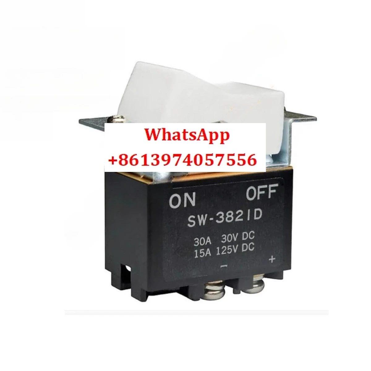 SW-3821D Японский кулисный переключатель DPST 4-контактный 2-позиционный самоблокирующийся держатель SW3821D/UC DC 30A
SW-3821D Японский кулисный переключатель DPST 4-контактный 2-позиционный самоблокирующийся держатель SW3821D/UC DC 30A