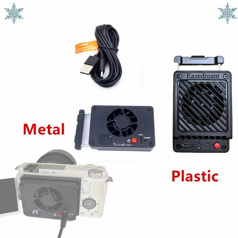 Охлаждающий вентилятор, радиатор камеры для Sony ZV-E10 A7IV FX30 ZV-E1 A6700 A7CII A7SIII A7SM3 A7M4 A7C2 ZVE10 ZVE1 ZV1 II ZV-1F кулер
Охлаждающий вентилятор, радиатор камеры для Sony ZV-E10 A7IV FX30 ZV-E1 A6700 A7CII A7SIII A7SM3 A7M4 A7C2 ZVE10 ZVE1 ZV1 II ZV-1F кулер