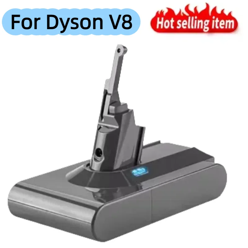 For Dyson V8 handheld vacuum cleaner, V8 Total clean,V8 Animal V8 Absolute,V8 Flufy V8, SV10, 25.2V12800mAh rechargeable battery
For Dyson V8 handheld vacuum cleaner, V8 Total clean,V8 Animal V8 Absolute,V8 Flufy V8, SV10, 25.2V12800mAh rechargeable battery